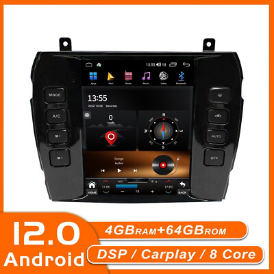 For Jaguar Xj 2004-2008 Android Car Radio Tesla Screen 2din Stereo Receiver 64g