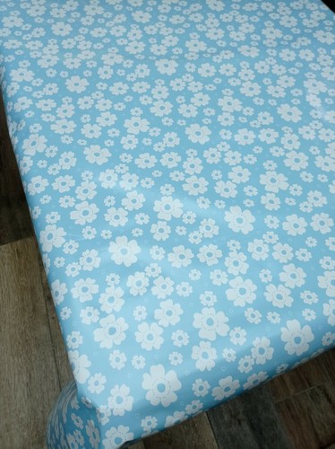 Wipe Clean Tablecloth Cover Oilcloth Vinyl Wipeable 200 cm x 140 cm Rectangle