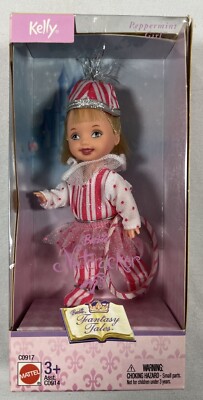 2003 BARBIE KELLY CLUB NUTCRACKER PEPPERMINT GIRL FAIRY TALE COLLECTION