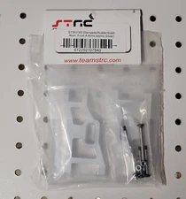 STRC ~ ST3631XS ~ Silver ~ Aluminum Front A-Arms Traxxas Slash (w/ Locknut Pins
