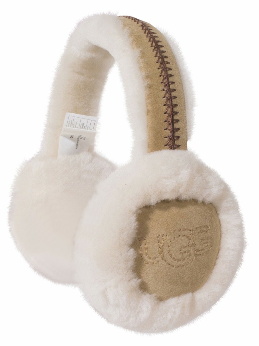 Ugg Women's Sheepskin Embroidery Earmuff (One Size Fits Most Ugg Women's Sheepskin Embroidery Earmuff (One Size Fits Most