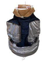 Arcadia Trail Ultra Adjustable Insulated XXL Dog Coat with Waste Bag Pocket/bags