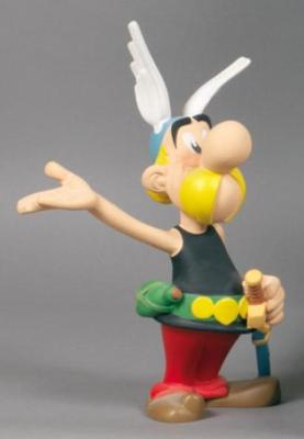 UDERZO – Statuette ASTERIX LE BRAS LEVE – Leblon-Delienne