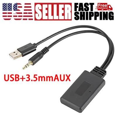 Wireless Bluetooth AUX Audio Car Interior Accessories Universal Receiver Adapter