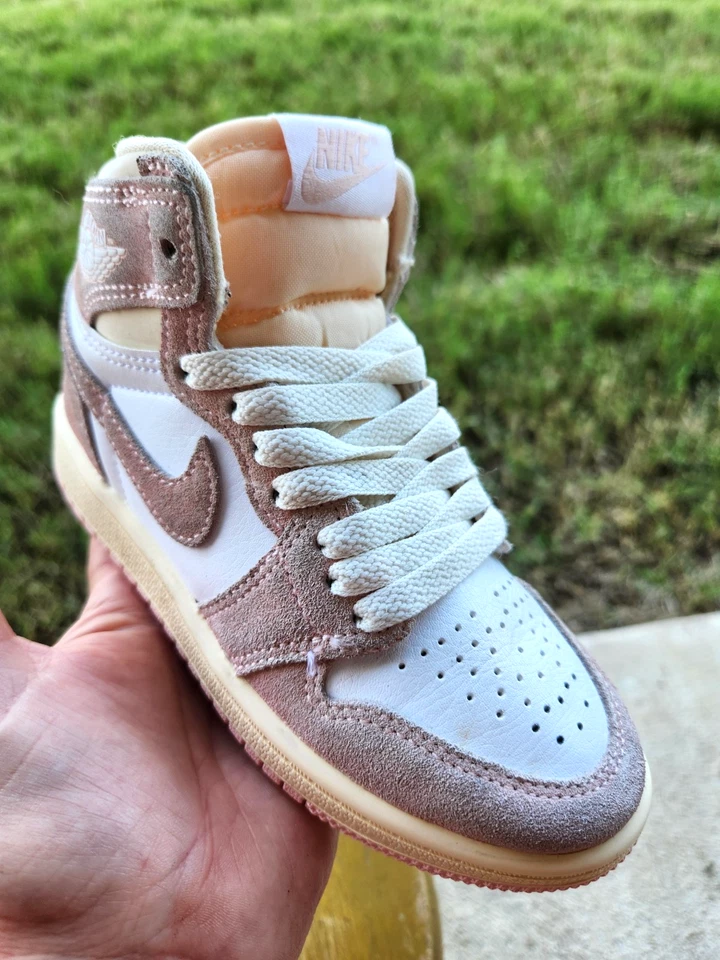 Jordan Retro 1 ALTO OG "Rosa Lavado" Niñas PS 11C Foto 3 de 4