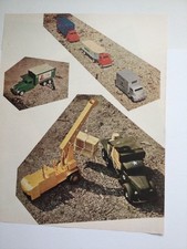 Vintage Smith Miller, Doepke, Structo Truck Color 2 Side ‘50’s Original Print Ad