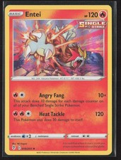 Entei 019/203 Holo Rare Evolving Skies Pokemon Lightly Played