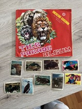 Vintage Kaugummi Sammelbilderalbum „Tier-Parade“ Americana (70er) Sammler Rare