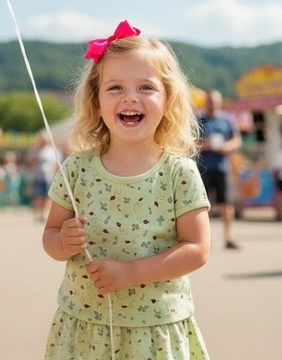 Girls 4 4T FLAPDOODLES 2 Piece Summer Set 100% Cotton Classic Y2K Lady Bugs
