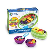 Learning Resources New Sprouts Fresh Fruit Salad Set - 18 Pieces, A... Fast Ship