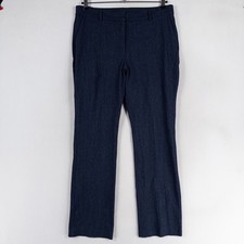Express Editor Dress Pants Womens 14L Blue Bootcut Stretch Career Workwear