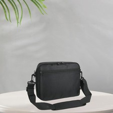 DVD Player Storage Bag Portable Nylon Professional with Double Zipper Durability