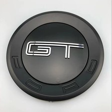1pc Rear Decklid Gt Emblem 3d Black Badge Fits Mustang