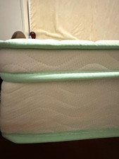 Single Firm Foam Mattress White with Quilted Fabric (3pc)