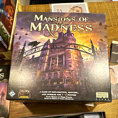 Fantasy Flight Games Mansions of Madness 2nd Ed Horror Board Game, Age 14+, 2015