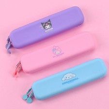 Random-Sanrio Silicon Pencil Pouch Pencil Case Stationery Organizer