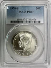 1970-S Proof Silver Kennedy Half Dollar, PCGS PR-67