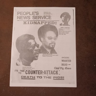 eBay Listing   Black Panther Party People's News Service No. 15 FacsimileTITLE