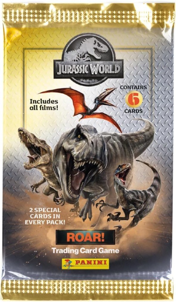 Panini Jurassic Park – 30th Anniversary Trading Cards (2023) – 2 Boosters De Cartes à Collectionner