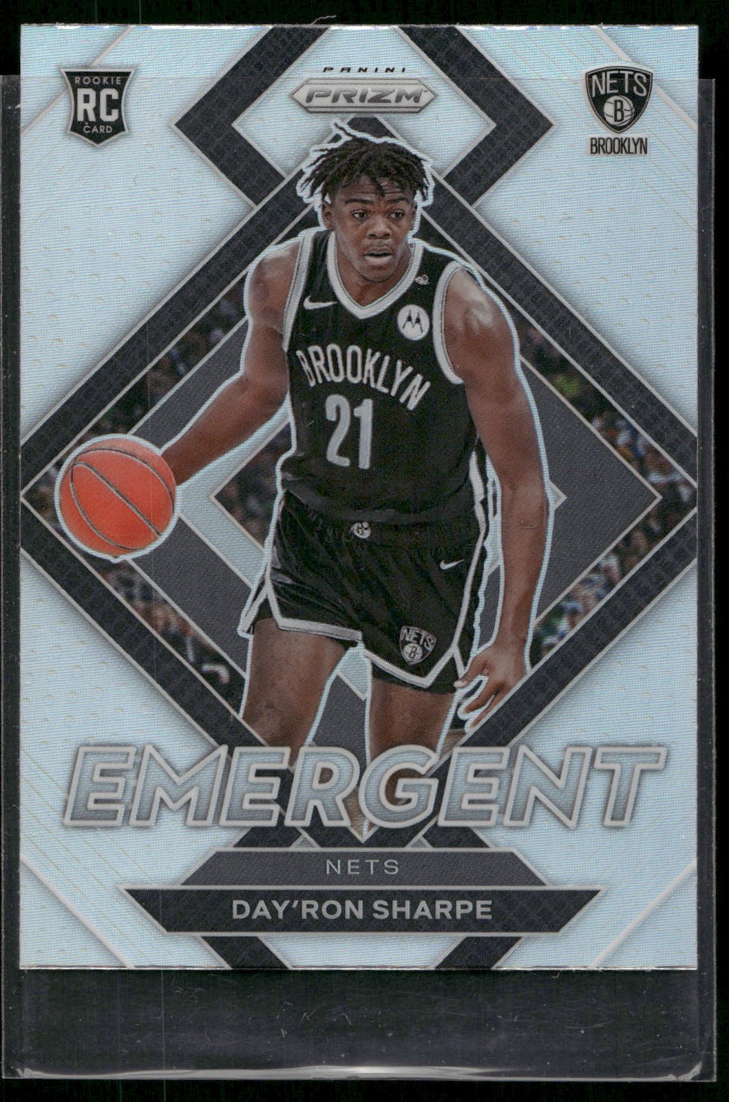 #27 Day'Ron Sharpe 2021-22 Panini Prizm Emergent Prizms Silver