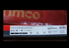 BN - Timco 35mm Collated Drywall Screws - 1 x Box 1000 Screws