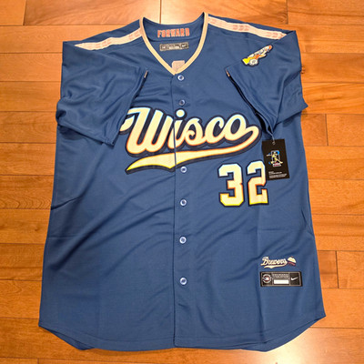 Milwaukee Brewers  Jacob Misiorowski #32 City Connect Jersey Men s XL