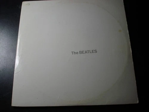 THE BEATLES WHITE ALBUM 2 LP RECORD SET SEBX-11841 WHITE COLOR VINYL
