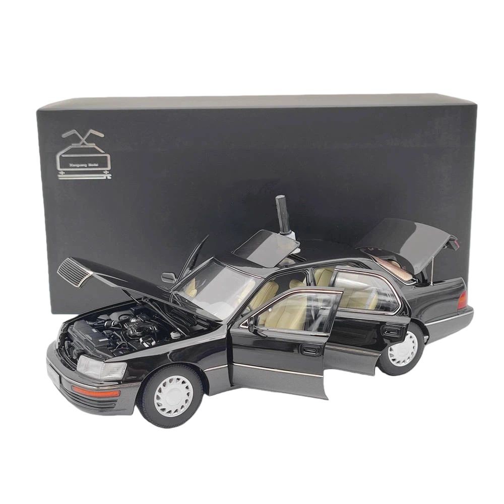1/18 LS400 First Generation Black & Gray Diecast model Collection