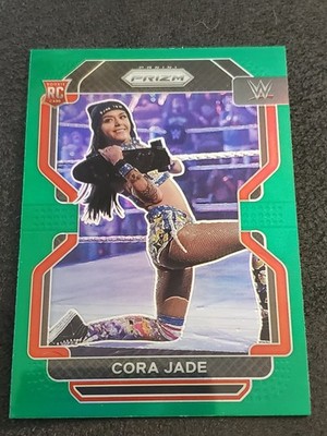 2022 Panini Prizm WWE Cora Jade RC Green Rookie #188