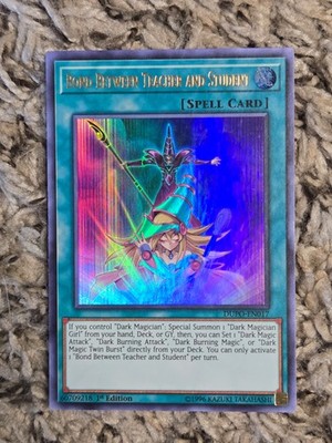 Bond Between Teacher and Student DUPO-EN017 Ultra Rare 1st Edition NM YuGiOh!
