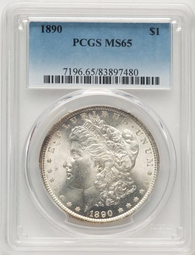 1890 Morgan Dollar PCGS MS65 (784478035)