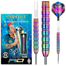 Red Dragon Peter Wright Snakebite 1 85 Tungsten Steel Tip Darts- 24 grams