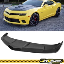 Fits 14-15 Chevy Camaro SS Only 1LE Style Front Bumper Lip Splitter Spoiler PU