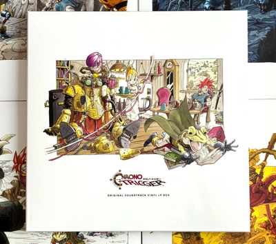 CHRONO TRIGGER Original Soundtrack Vinyl LP Box From Japan | eBay