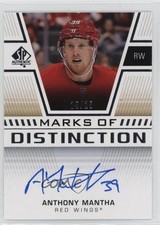 2019-20 SP Authentic Marks of Distinction 15/25 Anthony Mantha #MD-AM Auto 0c3