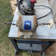 Baldor Cat no 221 Polishing Lathe 1/6 Hp 115 V 2.5 Amp 1 Ph USA Made