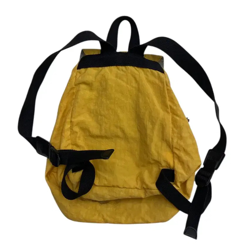 Kipling Y2K Yellow Drawstring Backpack, Vintage S… - image 1