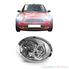 Mini Cooper R50 R52 R53 Klarglas Scheinwerfer Rechts 04-06 Facelift inkl. Motor