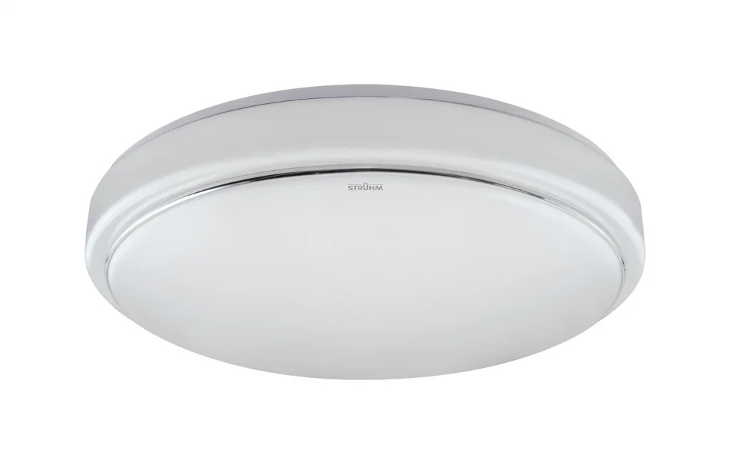 Bathroom Light White Sola 16w Round LED Ceiling 325mm 1504lm 4000K Struhm 02784