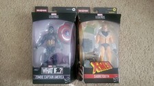 Marvel Legends - ZOMBIE CAPTAIN AMERICA & SABRETOOTH  Bonebreaker wave  - New