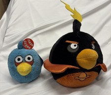 Angry Birds Blue Jay Plush Stuffed No Sound Commonwealth Jake Jim Space firebomb