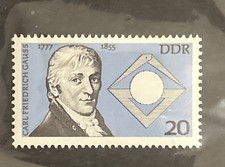 East Germany DDR 1977 - Carl Friedrich Gauss - Michel 2215 - MNH