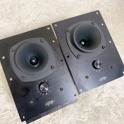 CORAL B-3X Horn Type Super Tweeter System x2 8Ω w/ H-60 Horn Tweeter Unit