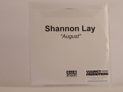 SHANNON LAY AUGUST (K81) 1 Track Promo CD Single including White Sleeve SUB POP