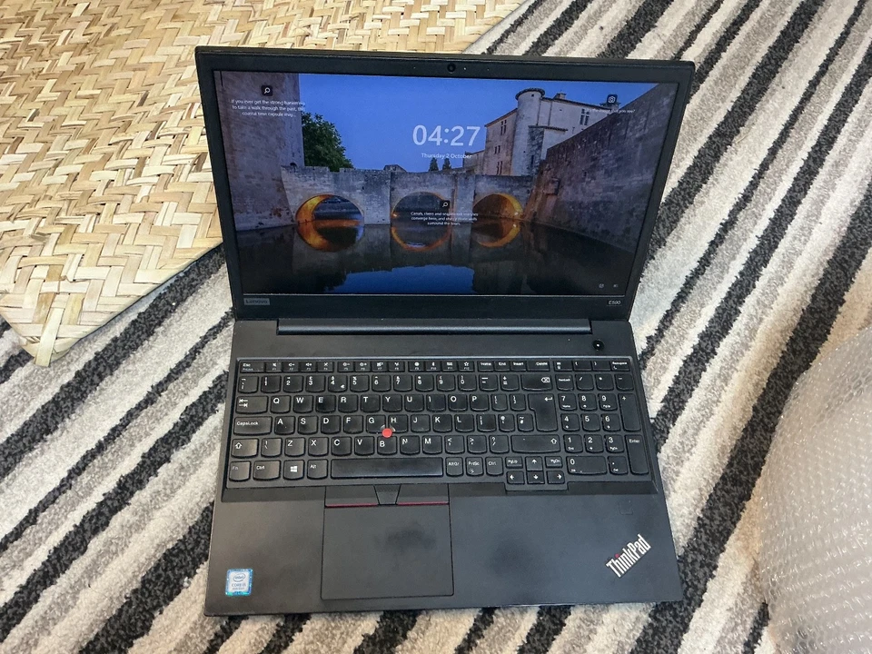 Lenovo Thinkpad E590 15.6" Laptop, Core i5 8th Gen, 8GB RAM, 256GB ssd, Win 11 - Image 3 of 4
