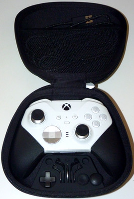 ORIGINAL MICROSOFT XBOX ELITE SERIES 2 S/X WIRELESS CONTROLLER WHITE weiss
