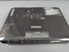 Epson PowerLite 1781W WXGA Projector 3200 Lumens 50 Lamp Hours HDMI Remote Case