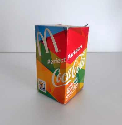 2010 FIFA World Cup Coca-Cola Glass McDonald's Japan Limited 370ml