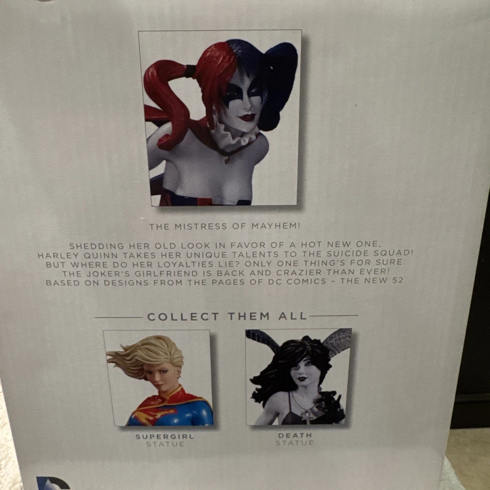Estatua Harley Quinn DC Comics Cover Girls segunda edición 2014 Foto 4 de 4