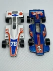 Lot Of 2 Vintage Hot Wheels Kellogg's Promo Malibu Grand Prix & Formula 5000